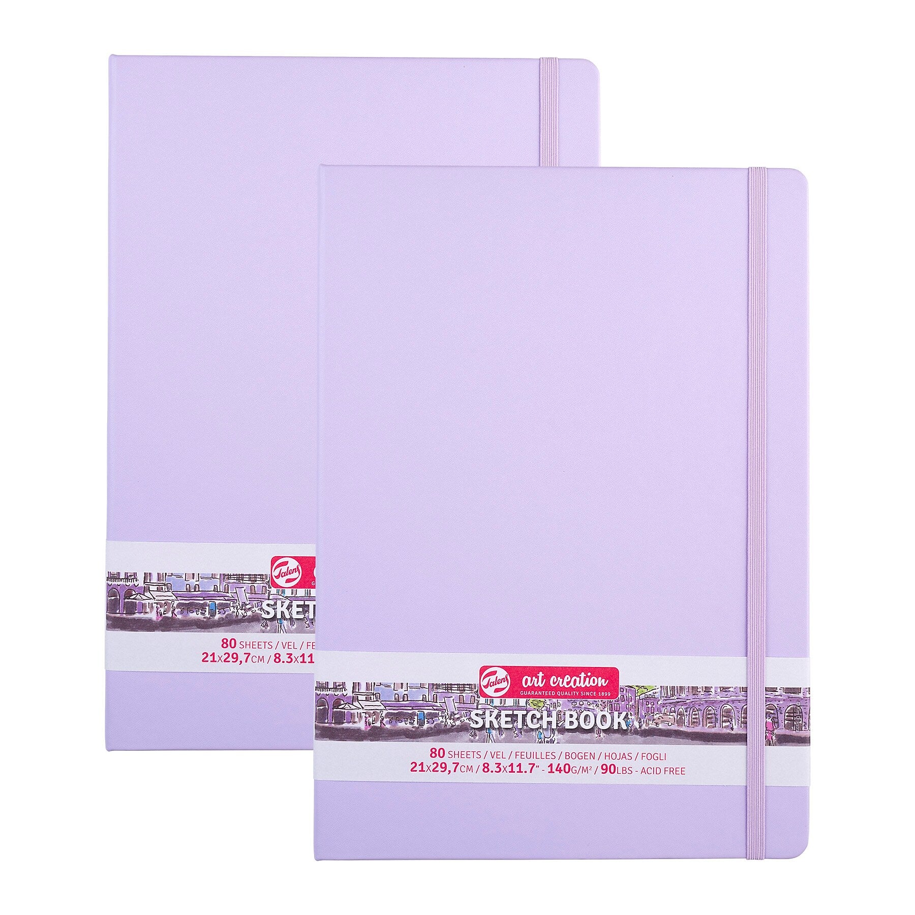 Talens Art Creation 8.3" x 11.7" Sketch Book, 80 Sheets/Book, 2/Bundle (TLN9314133M-2)