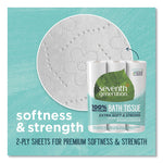 100% Recycled Bathroom Tissue, Septic Safe, 2-Ply, White, 240 Sheets/roll, 24/pack, 2 Packs/carton