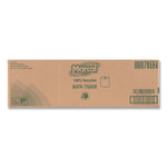100% Recycled 2-Ply Bath Tissue, Septic Safe, Individually Wrapped Rolls, White, 330 Sheets/Roll, 48 Rolls/Carton