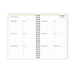 2026 Blue Sky Day Designer Tile 5" x 8"  Weekly & Monthly Planner, Plastic Cover, Multicolored (101410-26)