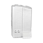 Pactiv Evergreen Meat Tray, #4D, 9.5 x 7 x 1.25, White, Foam, 500/CartonItem (PCT0TF104D10000)