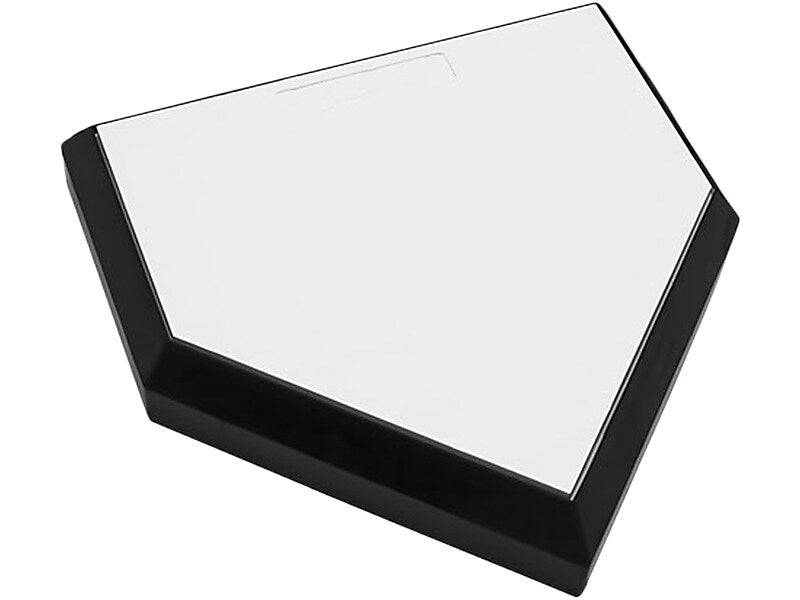 Champion Sports Pro Bury-All Baseball Home Plate, Black/White (BH86)
