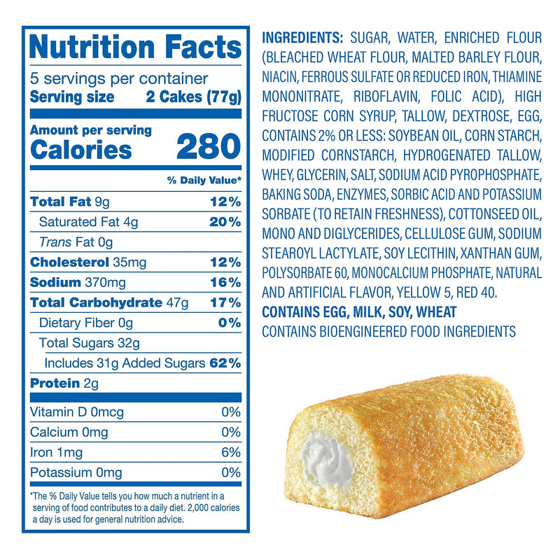 Hostess Twinkie & Cupcake Variety Pack, 4/Pack (600-04134)