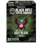 Black Rifle Coffee Company Just Black Coffee Keurig® K-Cup® Pods, Medium Roast, 22/Box (5000384042)