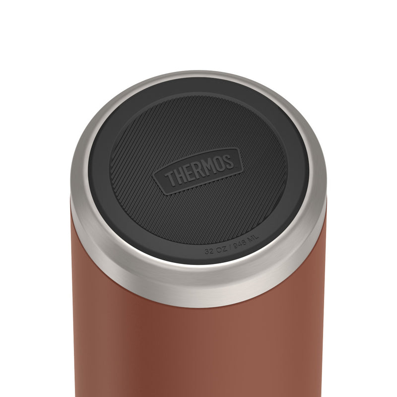 Thermos Icon Stainless Steel Vacuum Insulated Water Bottle, 32 oz., Saddle (EAIS2302SD4)