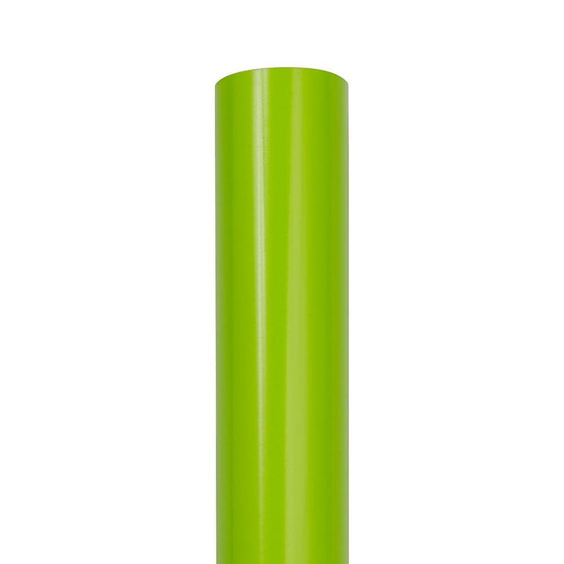 JAM Paper Gift Wrap, 26.3' x 2.5", Lime Green, 2/Pack (165S25263lig)