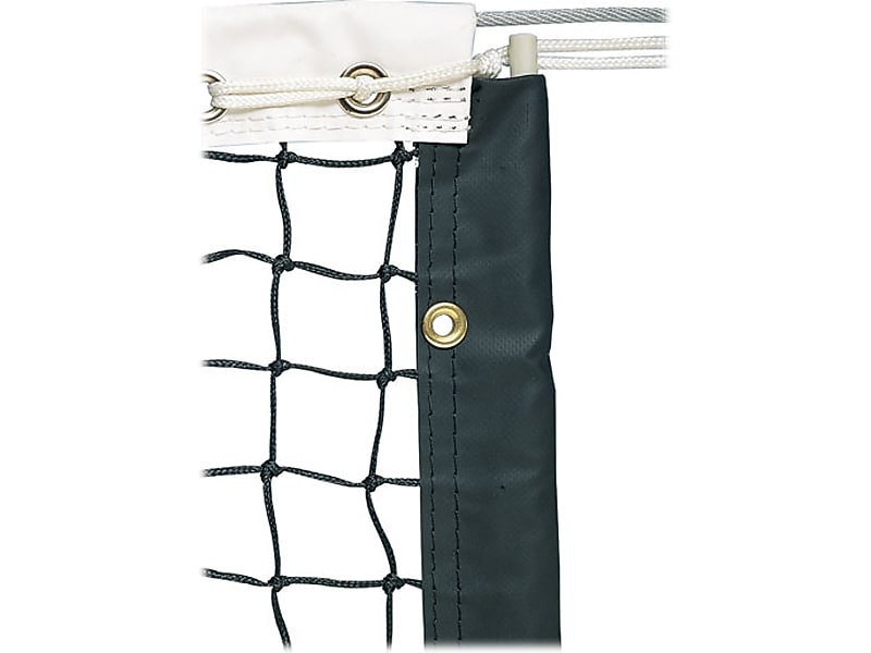 Champion Sports Tournament Tennis Net, Black/White (T100)