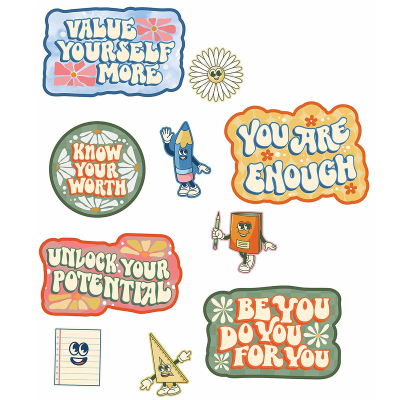 Eureka S'cool Era Gallery Wall Bulletin Board Set, 14/Set (EU-847847)