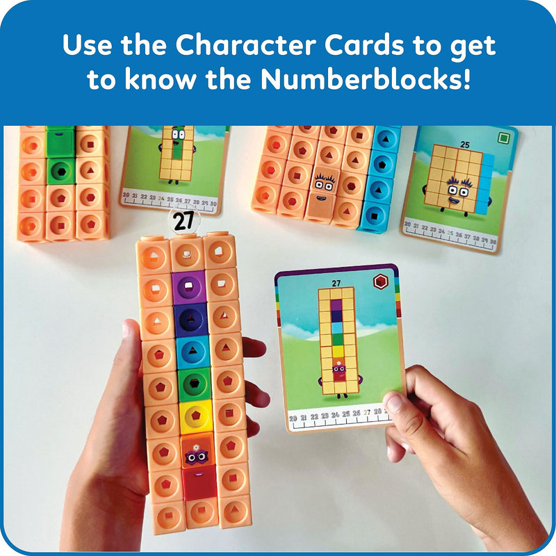 hand2mind MathLink Cubes Numberblocks 21-30 Activity Set (96321)