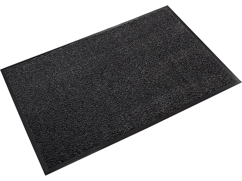Crown Mats Dust-Star Heavy-Traffic Wiper Mat, 2' x 3', Charcoal (DS 0023CH)