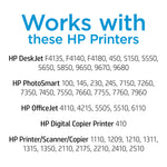 HP 57 Tri-Color Standard Yield Ink Cartridge, Prints Up to 500 Pages (C6657AN#104)