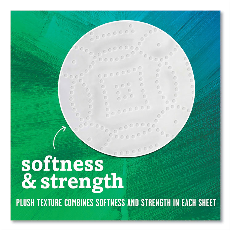 100% Recycled Paper Kitchen Towel Rolls, 2-Ply, 11 x 5.4, 140 Sheets/Roll, 2 Rolls/Pack, 12 Packs/Carton