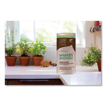 Natural Unbleached 100% Recycled Paper Kitchen Towel Rolls, 2-Ply, Individually Wrapped, 11 x 9, 120/Roll, 30 Rolls/Carton