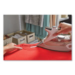Letratag Fabric Iron-On Labels, 0.5" X 6.5 Ft, White