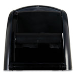 Duett Standard Bath Tissue Dispenser, 2 Roll, 7.5 x 7 x 12.75, Black Pearl