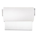 Perforated Roll Towel Dispenser For 11 Inch Roll, 13.25 X 4.63 X 2.88, Chrome
