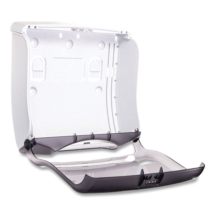 Ultrafold Fusion C-Fold And Multifold Towel Dispenser, 11.5 X 5.5 X 11.5, Black