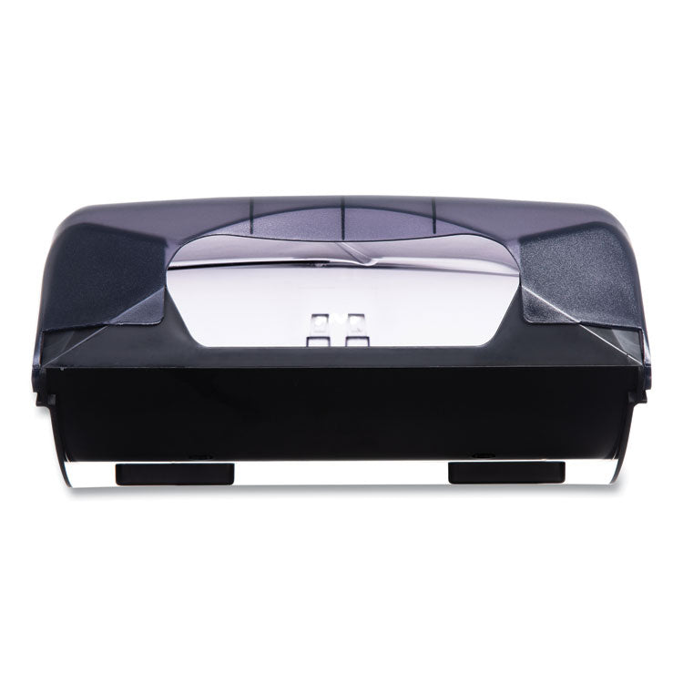Ultrafold Multifold/c-Fold Towel Dispenser, Oceans, 11.75 X 6.25 X 18, Transparent Black Pearl