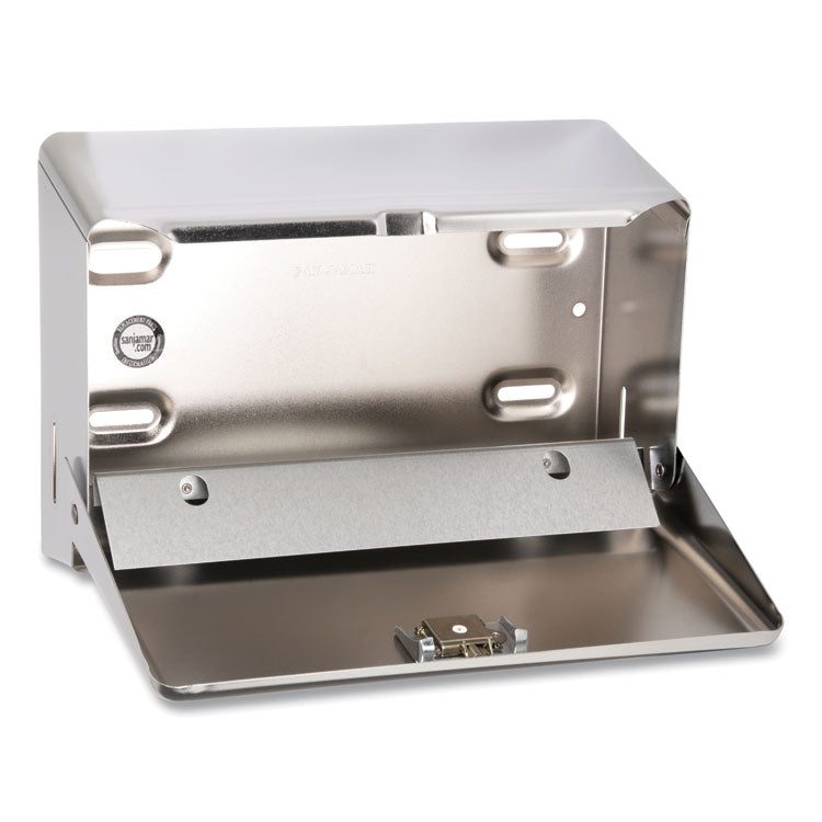 Mini C-Fold/multifold Towel Dispenser, 11.13 X 3.88 X 7.88, Chrome