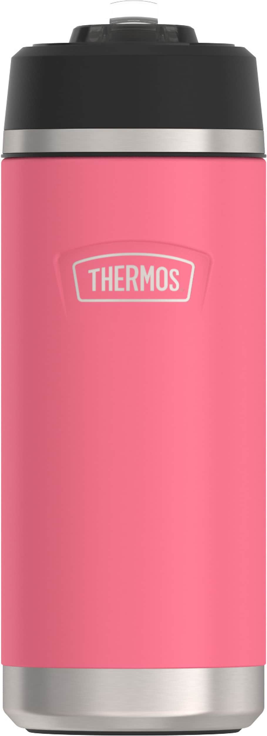 Thermos Icon Stainless Steel Vacuum Insulated Water Bottle, 18 oz., Hot Pink (EAIS2512HP4)