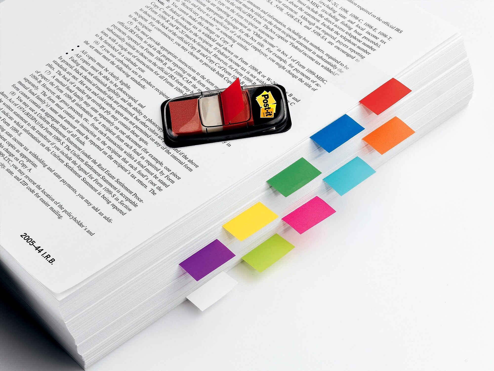 Post-it Flags, 1", Red, 100 Flags/Pack (680-RD2)