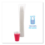 Translucent Plastic Cold Cups, 9 oz, 100/Pack