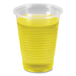 Translucent Plastic Cold Cups, 7 oz, 100/Pack