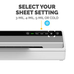 Fellowes Saturn 125 Thermal & Cold Laminator, 12.5" Width, White (5736601)