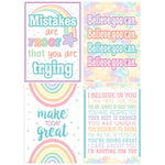Teacher Created Resources 13.38" x 19" Pastel Pop Positive Posters, 4/Set (TCR2088703)