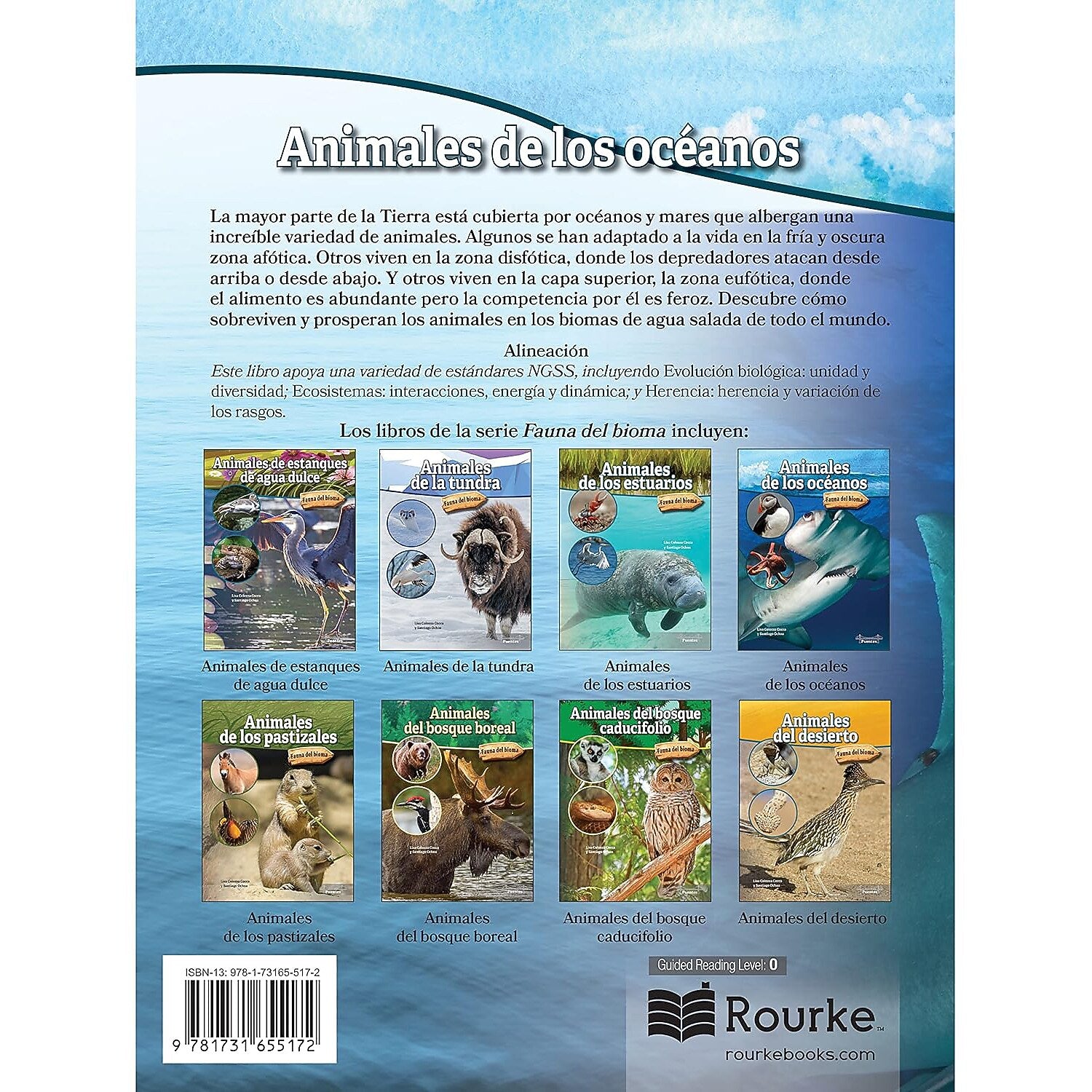 Carson-Dellosa Bridges Animales de los océanos, Hardcover (CD-9781731654663)