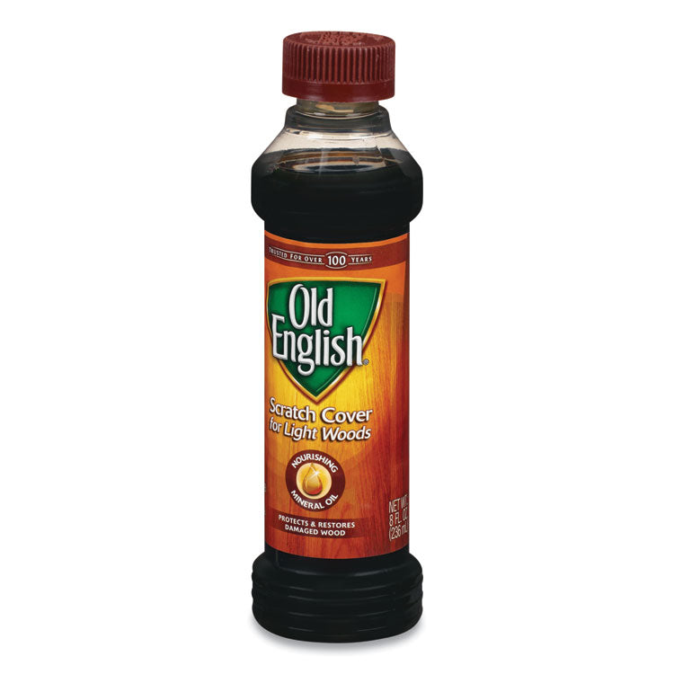 Furniture Scratch Cover, For Light Wood, 8 Oz Bottle