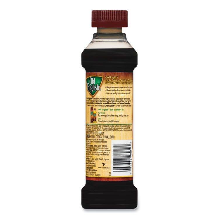 Furniture Scratch Cover, For Light Wood, 8 Oz Bottle