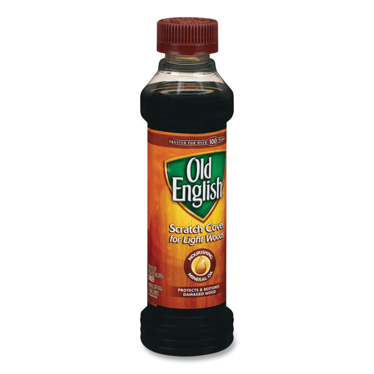 Furniture Scratch Cover, For Light Wood, 8 Oz Bottle