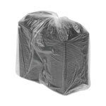 CONTAINER,HINGED,6X6,1,BK