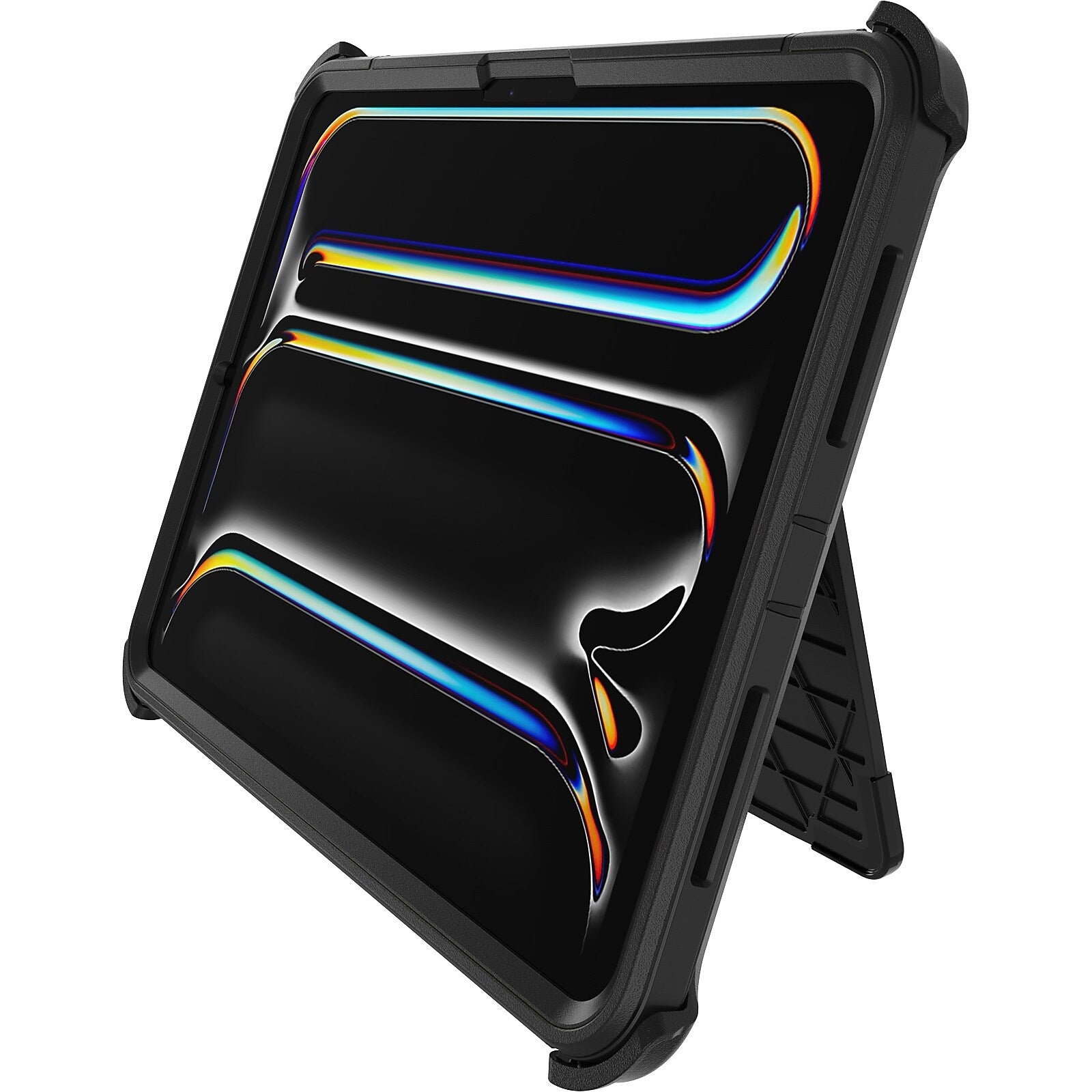 OtterBox Defender Polycarbonate/Silicone 11" Case for iPad Pro (M4), Black (77-95237)