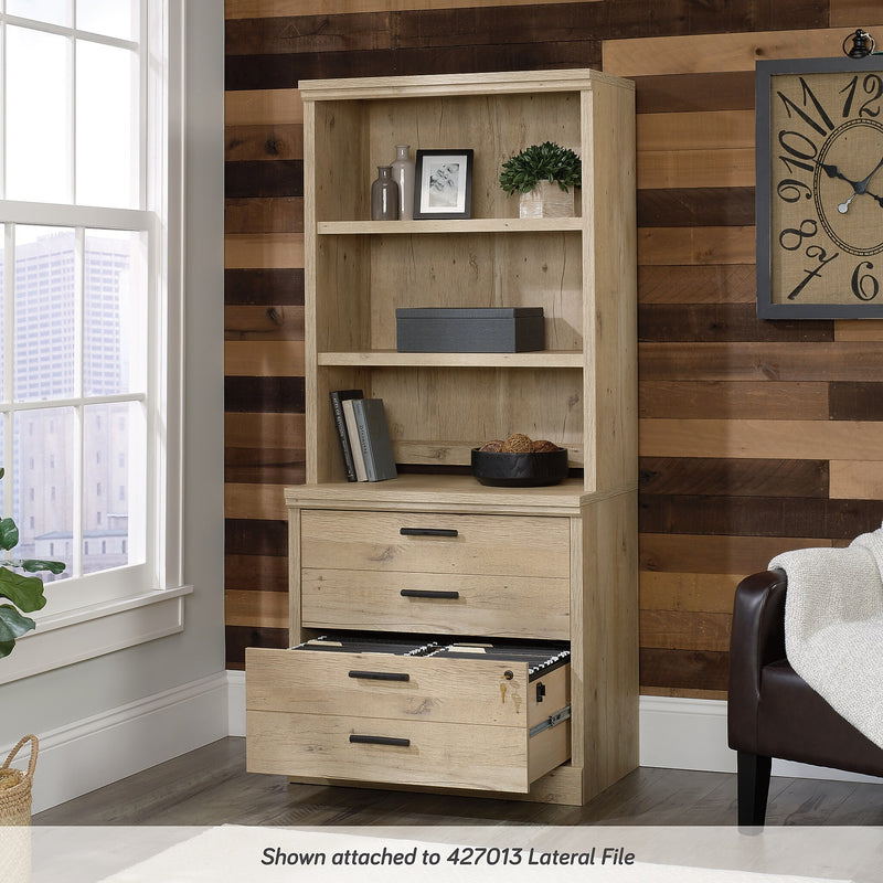 Sauder Aspen Post 2-Drawer Lateral File Cabinet, Letter/Legal Size, Lockable, 30"H x 31"W x 19"D, Prime Oak (427013)