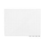 Ghent Grid Aria Magnetic Glass Dry-Erase Whiteboard, 4'H x 6'W (GRPARIASM21G-46)