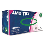 L5201 Series Powder-Free Latex Gloves, X-Large, 4 mil Thick, 9" Long, Cream, 100/Box