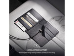 JOURNEY Loc8 RFID Faux Leather Passport Holder, Midnight Black (JTWMN)