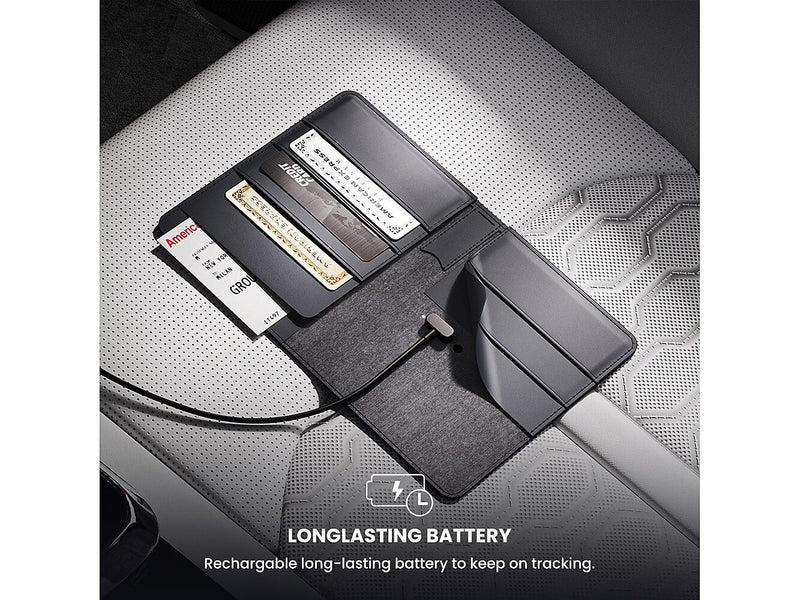 JOURNEY Loc8 RFID Faux Leather Passport Holder, Midnight Black (JTWMN)