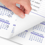 2026 AT-A-GLANCE 15.5" x 22.75" Monthly Wall Calendar, White/Purple (PM3-28-26)