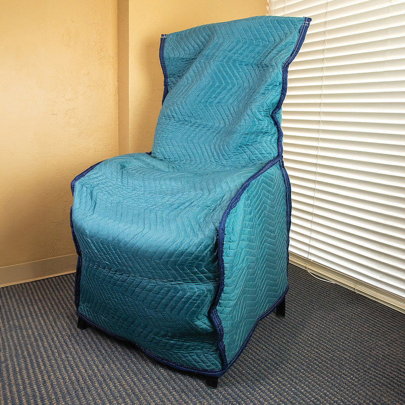 Monster Trucks 42" x 24" x 20" Dining Chair Cover, Blue (MT10114)