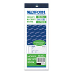 Receipt Book, Three-Part Carbonless, 7 x 2.75, 4 Forms/Sheet, 50 Forms Total