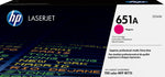 HP 651A Magenta Standard Yield Toner Cartridge, Prints Up to 16,000 Pages (CE343A)