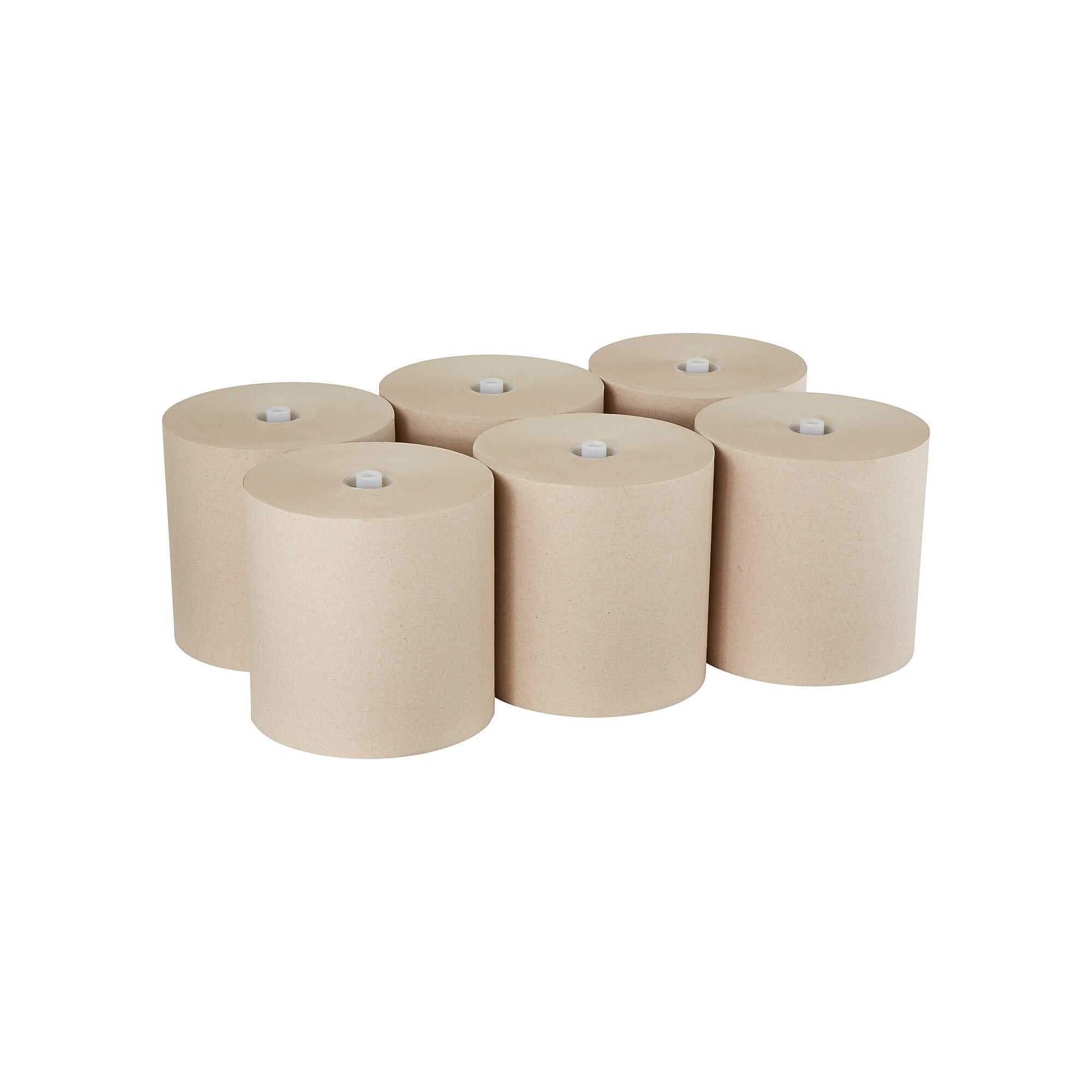 Pacific Blue Ultra Recycled Hardwound Paper Towels, 1-Ply, 6 Rolls/Carton (26495)
