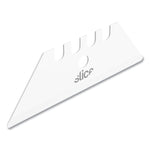 Safety Utility Knife Blades, Rounded Tip, Ceramic Zirconium Oxide, 2/pack
