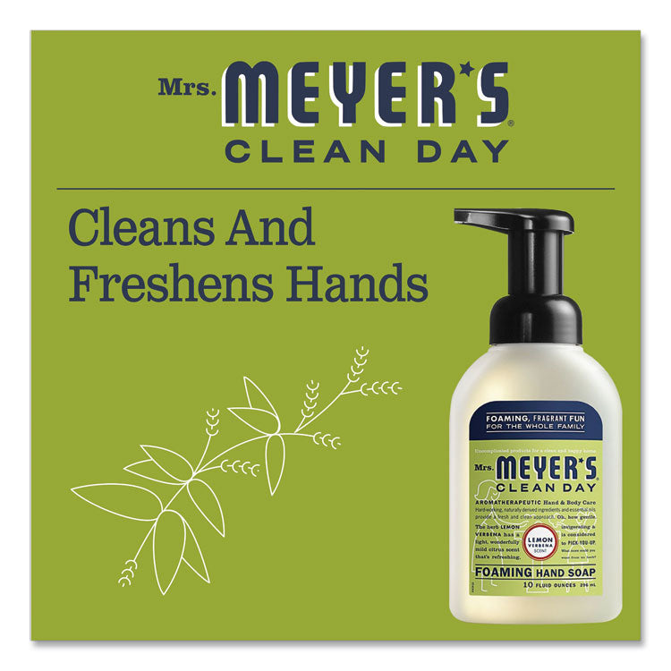 Foaming Hand Soap, Lemon Verbena Scent, 10 oz