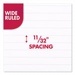 Spiral Notebook, 1-Subject, Wide/Legal Rule, Randomly Assorted Cover Color, (70) 10.5 x 7.5 Sheets