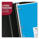 Spiral Notebook, 1-Subject, Wide/Legal Rule, Randomly Assorted Cover Color, (70) 10.5 x 7.5 Sheets