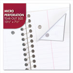 Spiral Notebook, 1-Subject, Wide/Legal Rule, Randomly Assorted Cover Color, (70) 10.5 x 7.5 Sheets